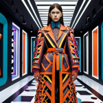 **Avant-garde Boutique:** A collection of bold, unconventional fashion designs with experimental textures, cuts, and colors. Focus on the extreme creativity and boundary-pushing elements.